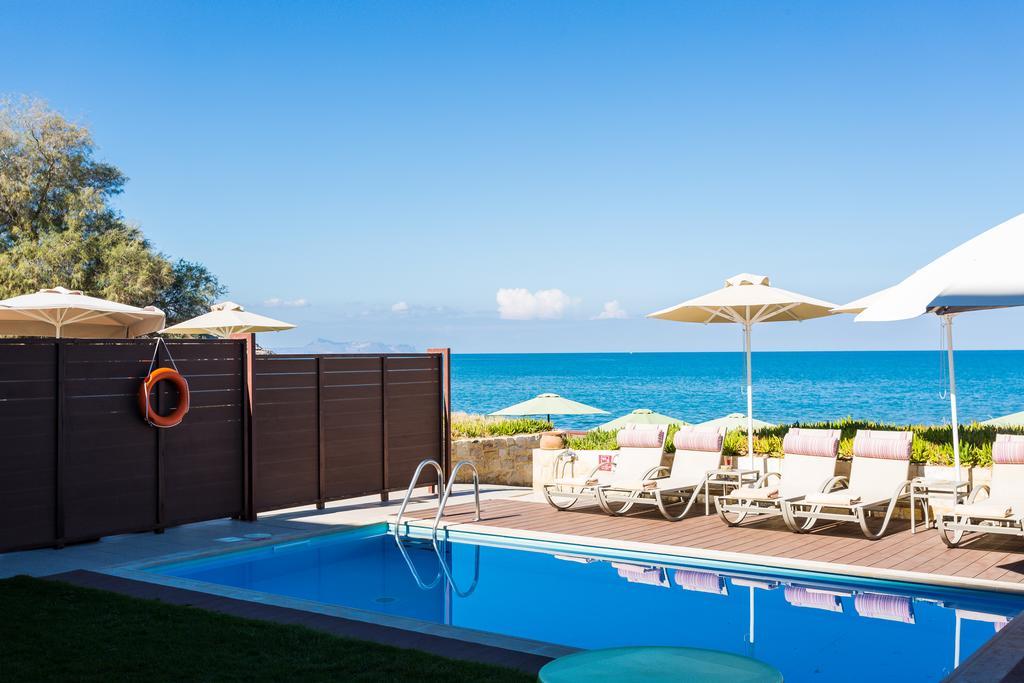 Iris Luxury Beach Front Residence With Pool & Bbq, By Thinkvilla Ρέθυμνο Εξωτερικό φωτογραφία