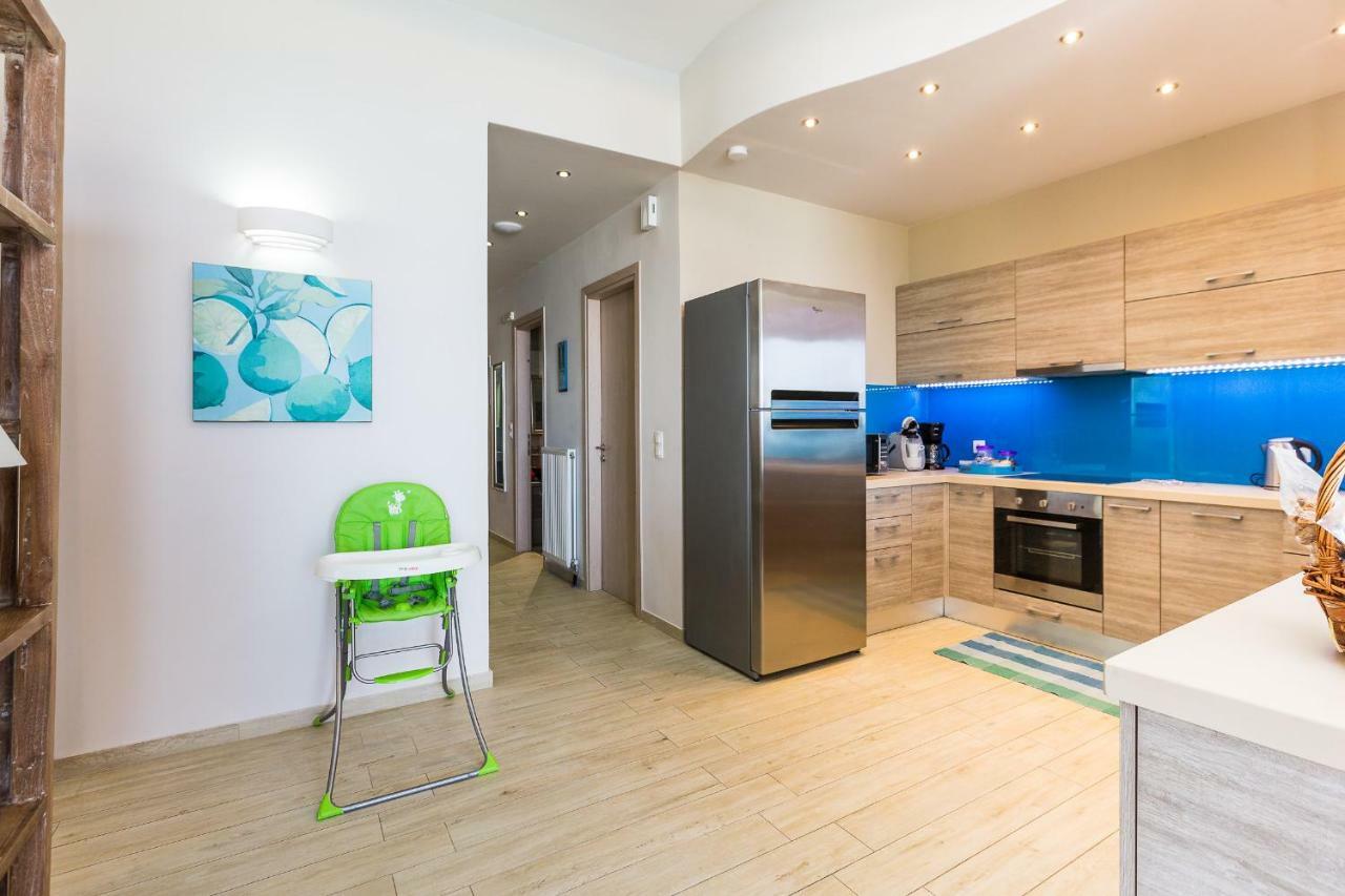 Iris Luxury Beach Front Residence With Pool & Bbq, By Thinkvilla Ρέθυμνο Εξωτερικό φωτογραφία